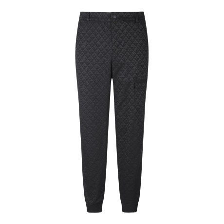 남성 로고 다이아몬드 패턴 조거 팬츠