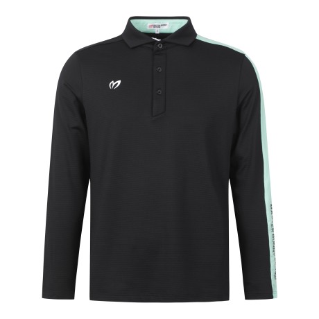 남성 컬러 라인 칼라 긴팔 티셔츠