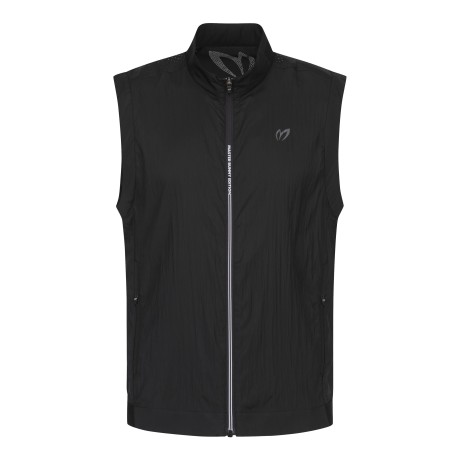 남성 백 메쉬 심볼 집업 베스트