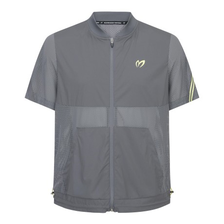 남성 펀칭 믹스 컬러 라인 집업