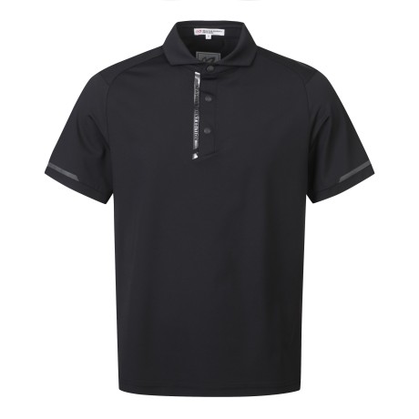 남성 컬러 라인 칼라 반팔 티셔츠