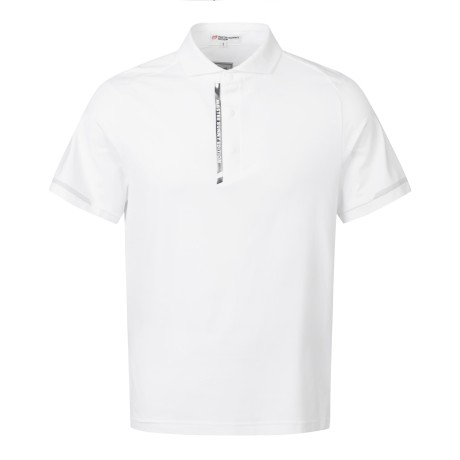 남성 컬러 라인 칼라 반팔 티셔츠