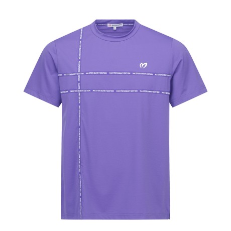 남성 테이프 포인트 스트레치 반팔 티셔츠