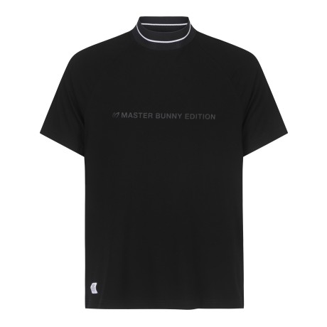 남성 니팅 모크넥 텐셀 반팔 티셔츠