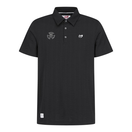 남성 스트라이프 시어서커 칼라 반팔 티셔츠