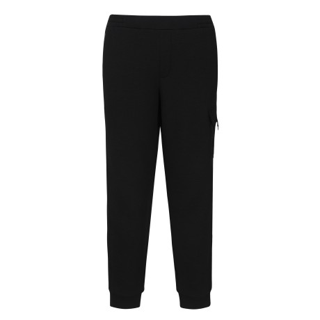 남성 백 밴딩 저지 카고 팬츠