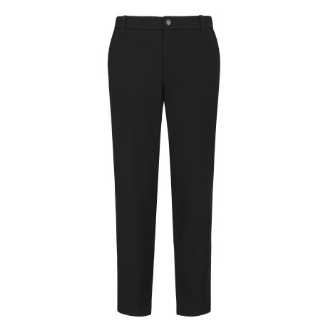 남성 백 롤업 스트라이프 짜임 팬츠