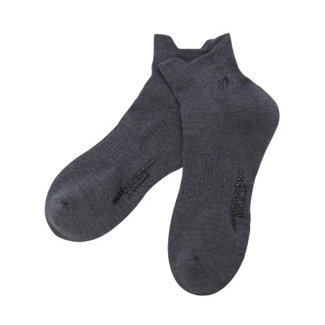 남성 배색 로고 논슬립 단목 양말