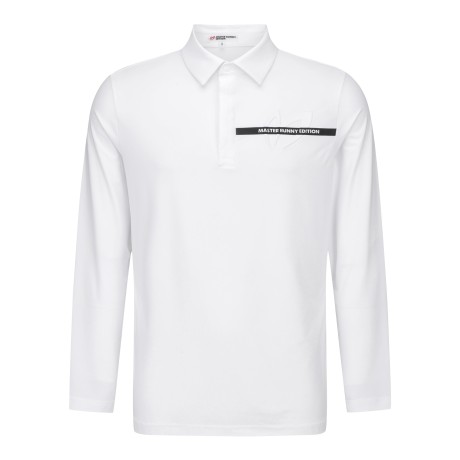 남성 엠보 로고 카라 긴팔 티셔츠