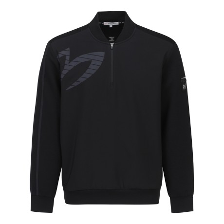 남성 빅 로고 하프 집업 스웻셔츠