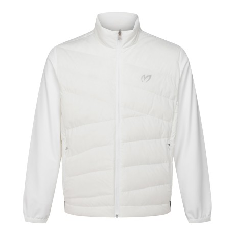 [기간한정 가격인하]남성 우븐 믹스 리버서블 다운 점퍼