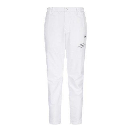 남성 배색 로고 방풍 팬츠