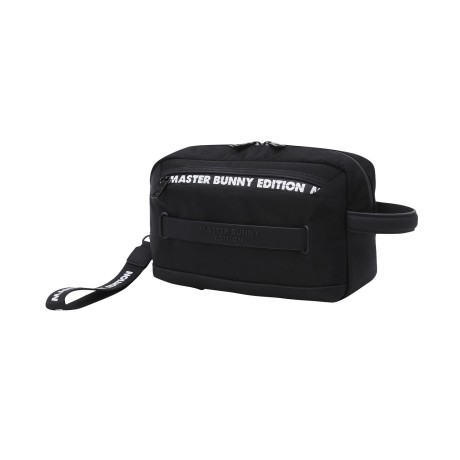 남성 로고 지퍼 포켓 파우치