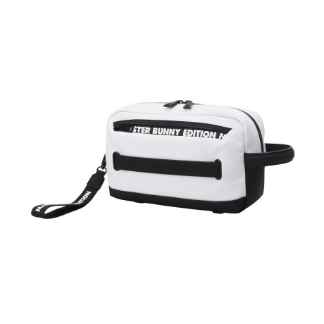 남성 로고 지퍼 포켓 파우치