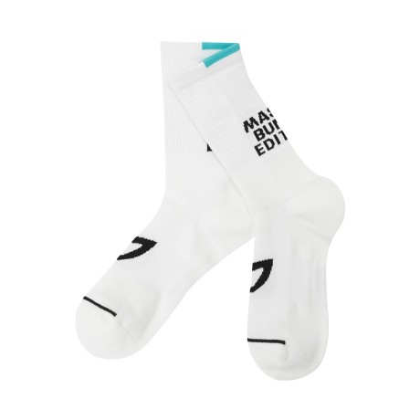 남성 레터링 포인트 메쉬 중목 양말