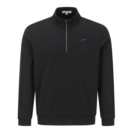 남성 탈착 포켓 하프집업 긴팔 티셔츠