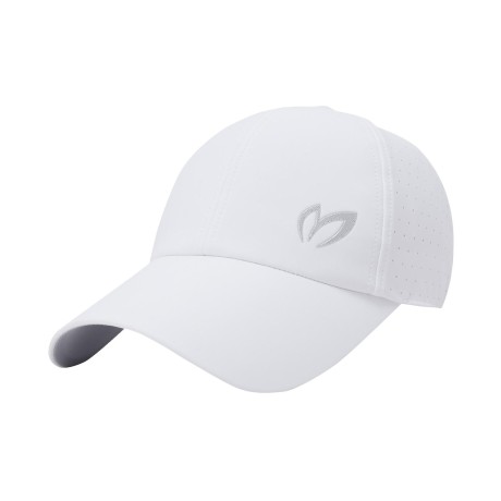 남성 백 타공 블록 로고 볼캡