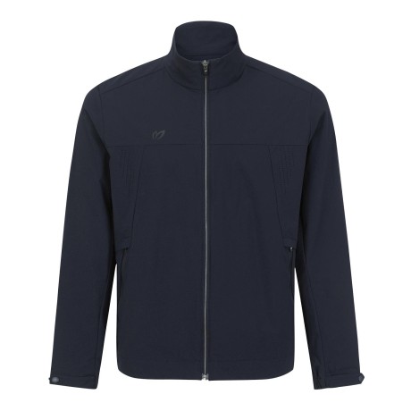 남성 백 레이어 타공 집업 점퍼