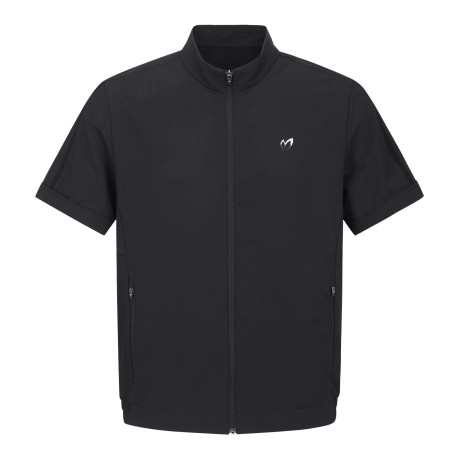 남성 메쉬 믹스 방풍 반팔 점퍼