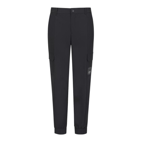 남성 티꽂이 패치 카고 포켓 조거 팬츠