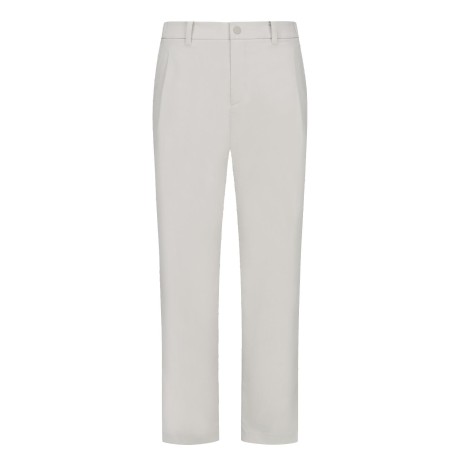 남성 심볼 사이드 밴딩 솔리드 팬츠