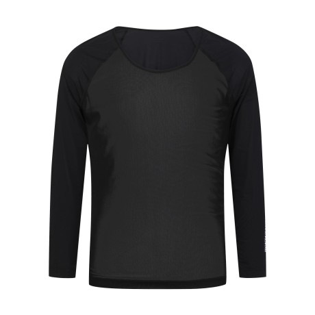 남성 튤 블록 U넥 베이스 레이어