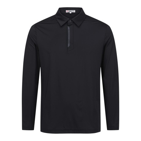 남성 백 로고 칼라 긴팔 티셔츠