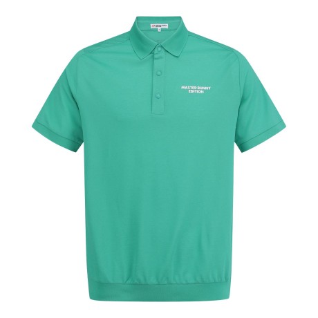 남성 로고 피케 칼라 반팔 티셔츠