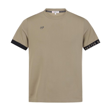 남성 심볼 로고 커프스 반팔 티셔츠