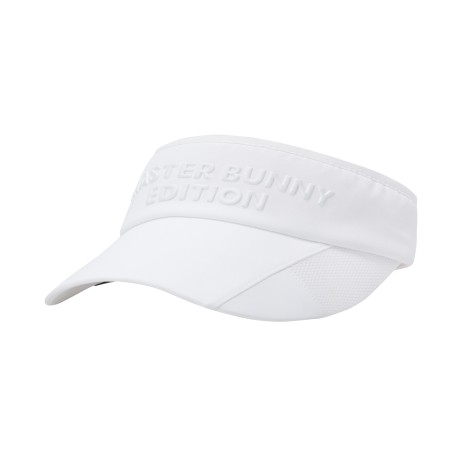 남성 입체 로고 레더 탭 썬바이저