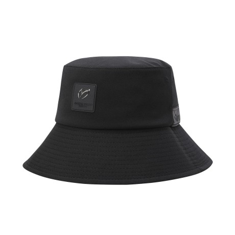 남성 테잎 타공 엠블럼 스트링 버킷햇