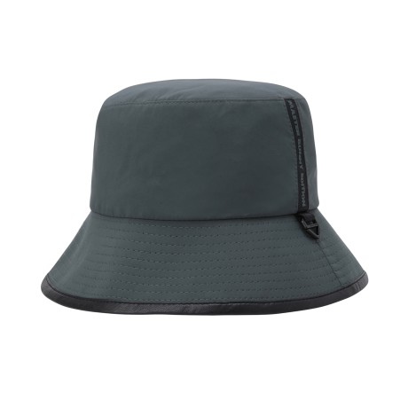 남성 레더 파이핑 로고 버킷햇