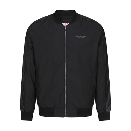 남성 로고 포인트 블루종 점퍼