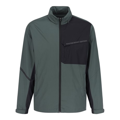 남성 포켓 컬러 믹스 후드 점퍼