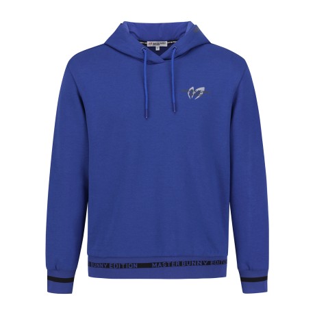 남성 레터링 디테일 후드 티셔츠