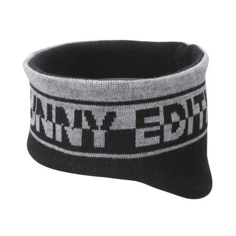 남성 투톤 로고 밴드형 이어워머