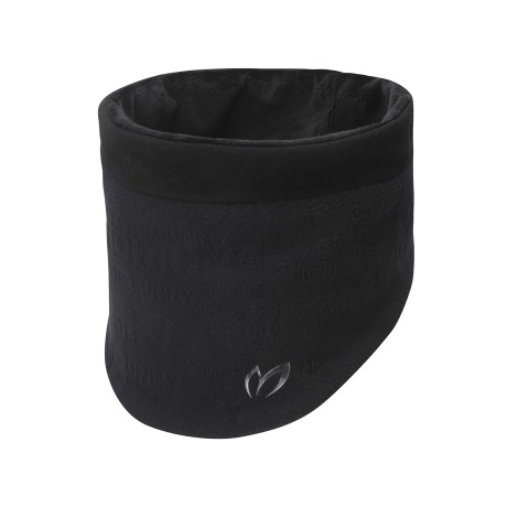 남성 심볼 로고 패턴 플리스 넥워머