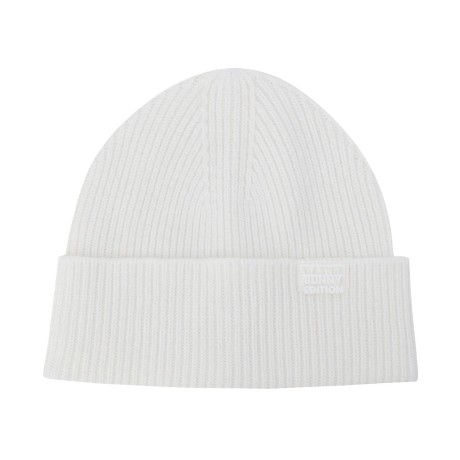 남성 심플 스퀘어 로고 뱃지 비니