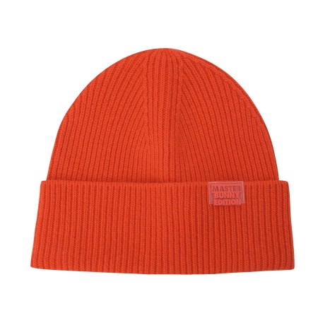 남성 심플 스퀘어 로고 뱃지 비니