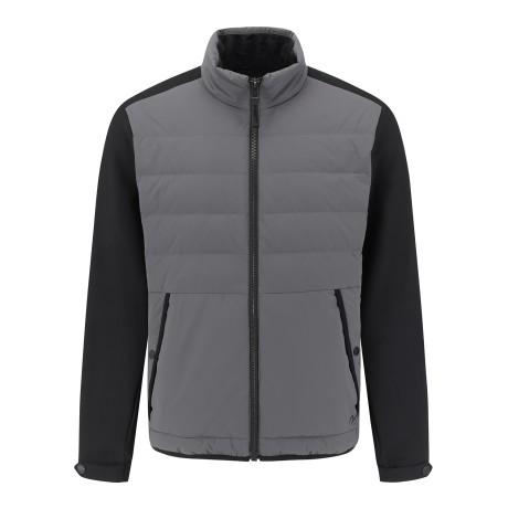 남성 기모 믹스 구스 다운 점퍼