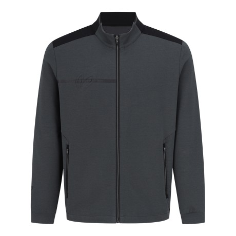 [윤이나 캡슐라인] 남성 엠보 심볼 집업 점퍼