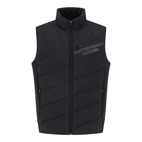 남성 레터링 구스 다운 점퍼 베스트
