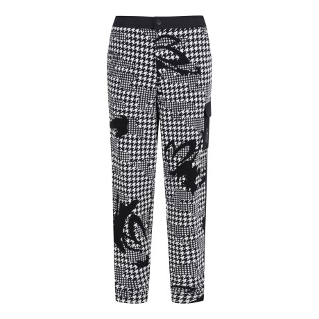 남성 하운드투스 패턴 카고 팬츠