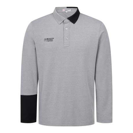 [윤이나 캡슐라인] 남성 로고 컬러 믹스 긴팔 티셔츠