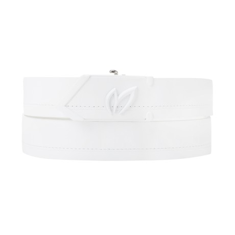 남성 심볼 사선 레더 벨트