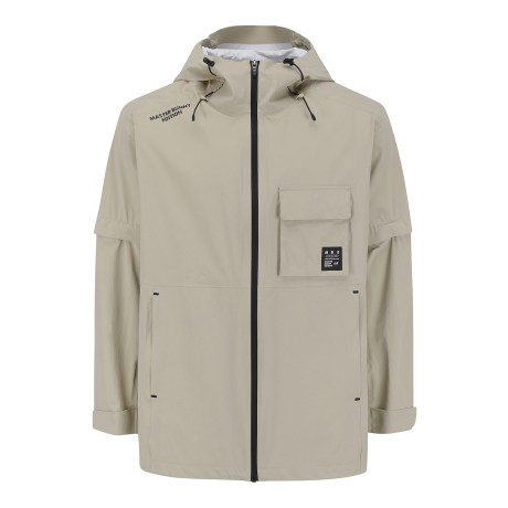 남성 소매 탈착 패커블 레인 점퍼