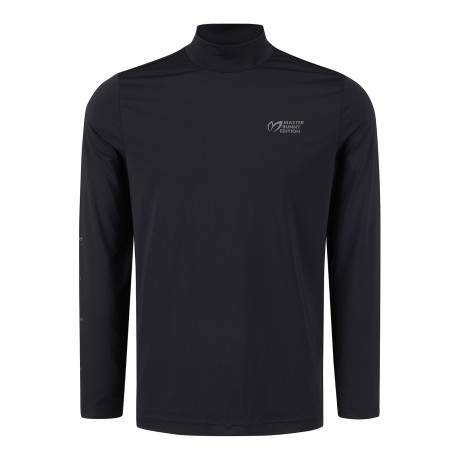 남성 로고 스트레치 시어 긴팔 티셔츠