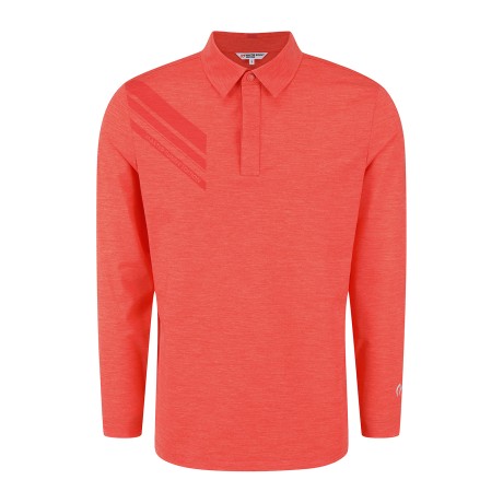 남성 사선 로고 칼라 긴팔 티셔츠