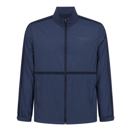 남성 백 플랩 컬러 라인 경량 점퍼