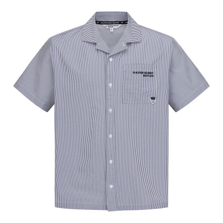 남성 메쉬 블록 시어서커 칼라 티셔츠